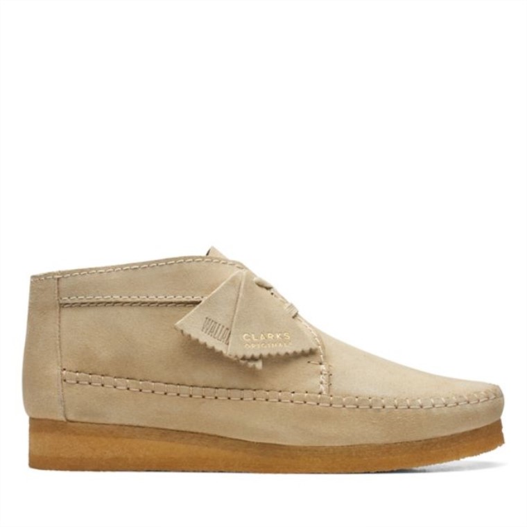Bota Tejedora De Gamuza De Arce Clarks De Gamuza De Arce