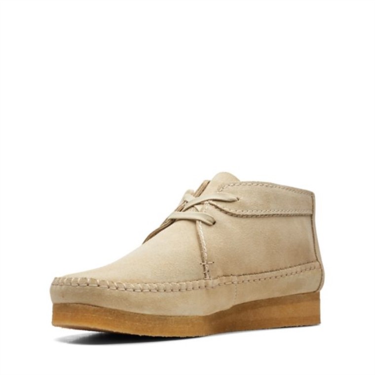 Bota Tejedora De Gamuza De Arce Clarks De Gamuza De Arce