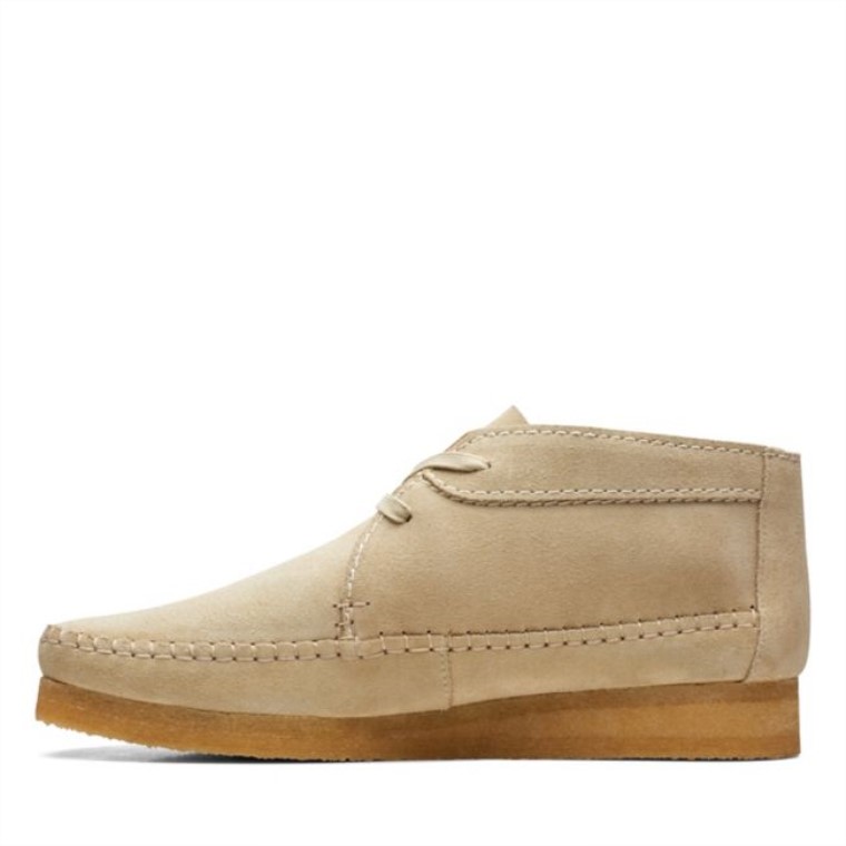 Bota Tejedora De Gamuza De Arce Clarks De Gamuza De Arce