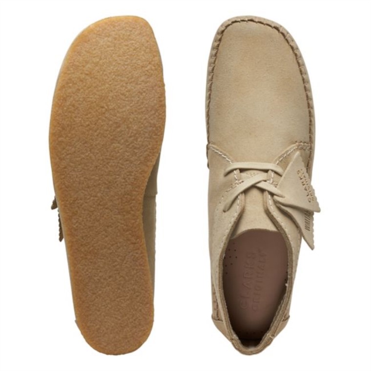 Bota Tejedora De Gamuza De Arce Clarks De Gamuza De Arce