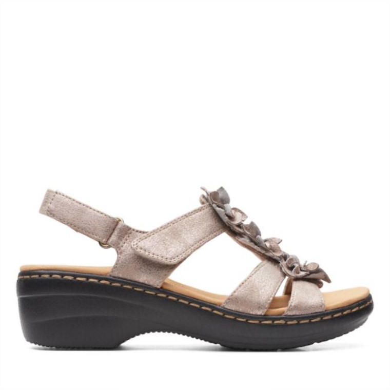 Merliah Sheryl Taupe Metalizado Clarks Taupe Metalizado