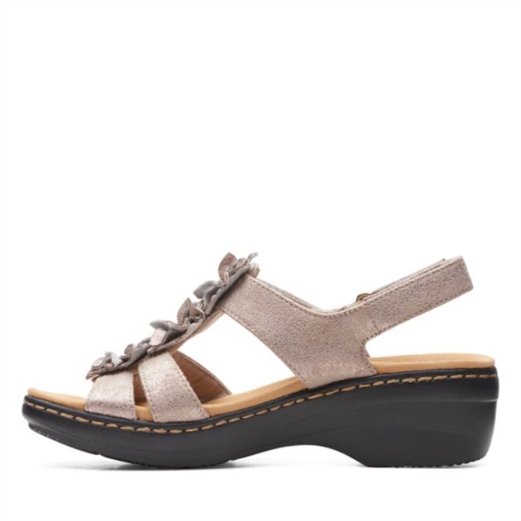 Merliah Sheryl Taupe Metalizado Clarks Taupe Metalizado