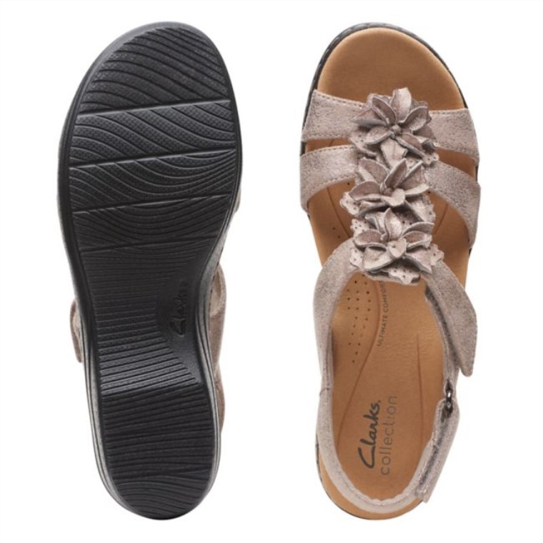 Merliah Sheryl Taupe Metalizado Clarks Taupe Metalizado