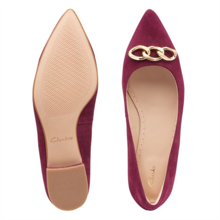 Ante Merlot Clarks Laina 15 Ribete Ante Merlot