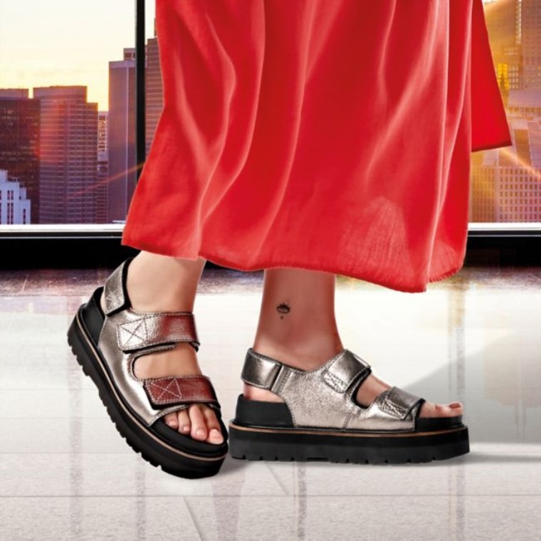 Clarks Metalizado Orianna Mar Metalizado