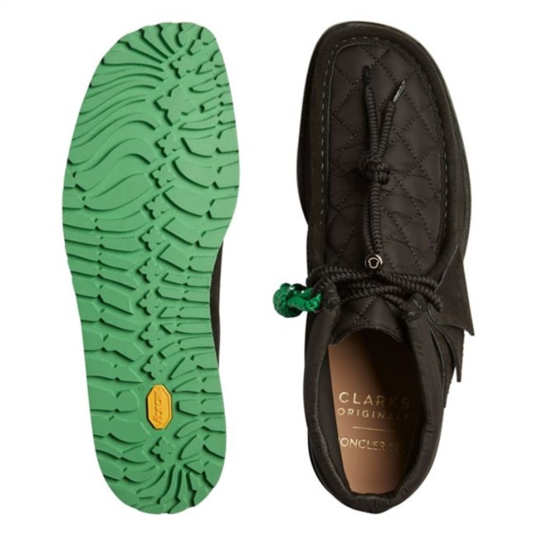 Monwallabee Negro/verde Negro/verde Clarks
