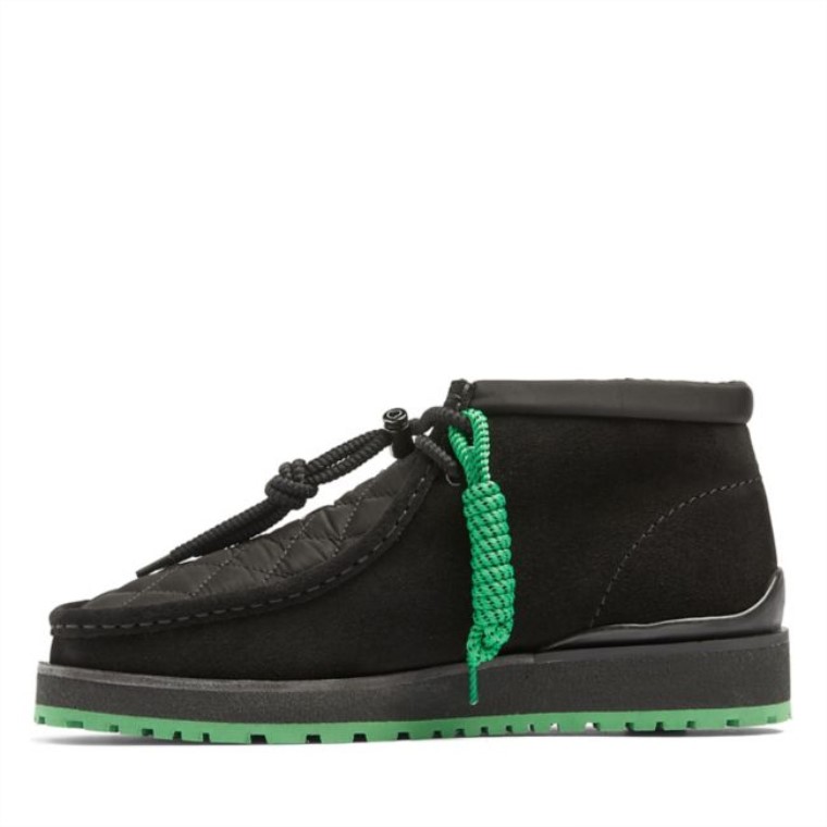 Monwallabee Negro/verde Clarks Negro/verde