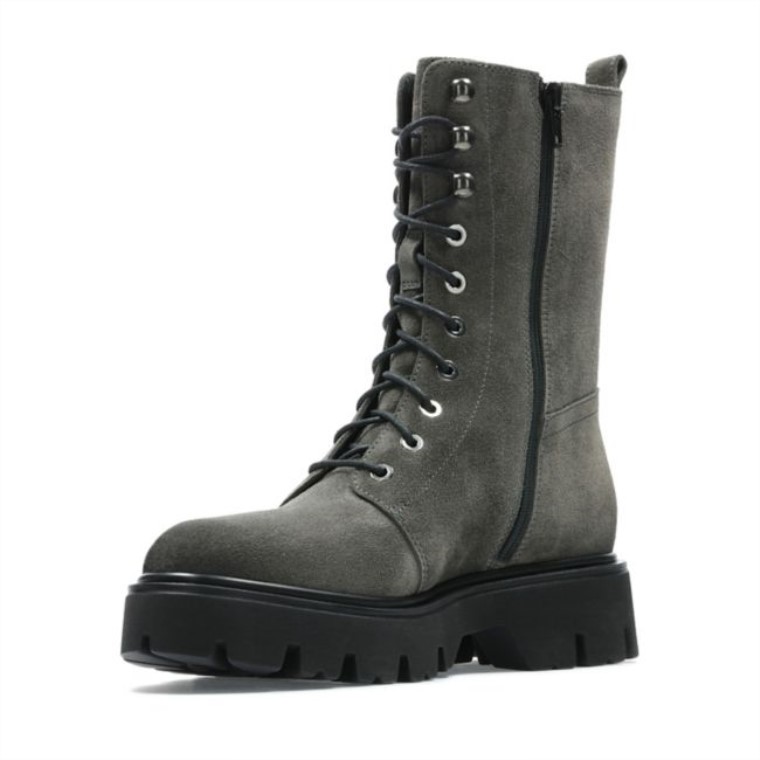 Motivo Encaje Ante Gris Oscuro Clarks Ante Gris Oscuro