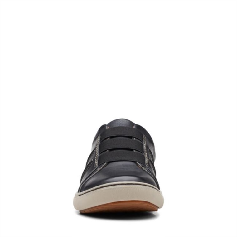 Nalle Facilidad Cuero Negro Clarks Cuero Negro