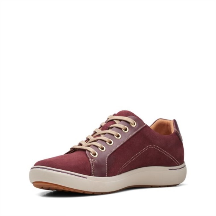 Encaje Nalle Burdeos Clarks Burdeos