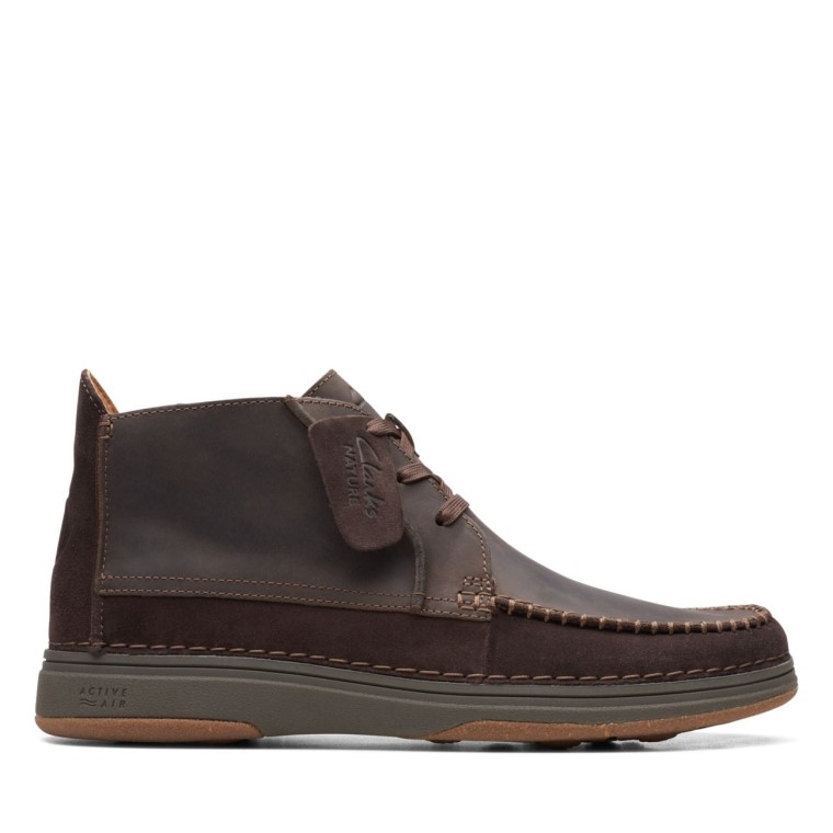 Nature 5 Combi Marrón Oscuro Medio Clarks Combi Marrón Oscuro
