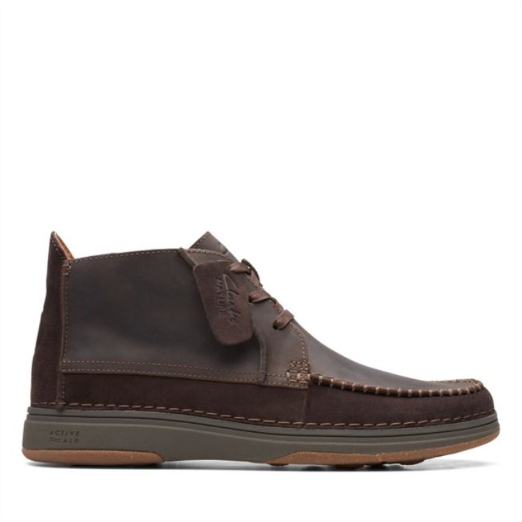 Nature 5 Combi Marrón Oscuro Medio Clarks Combi Marrón Oscuro
