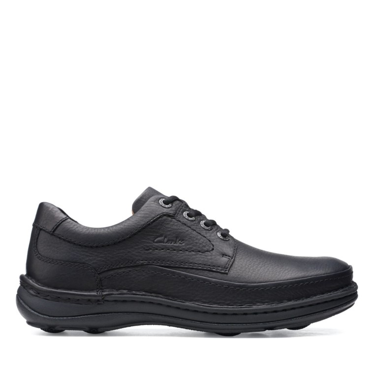 Naturaleza Tres Cuero Negro Cuero Negro Clarks