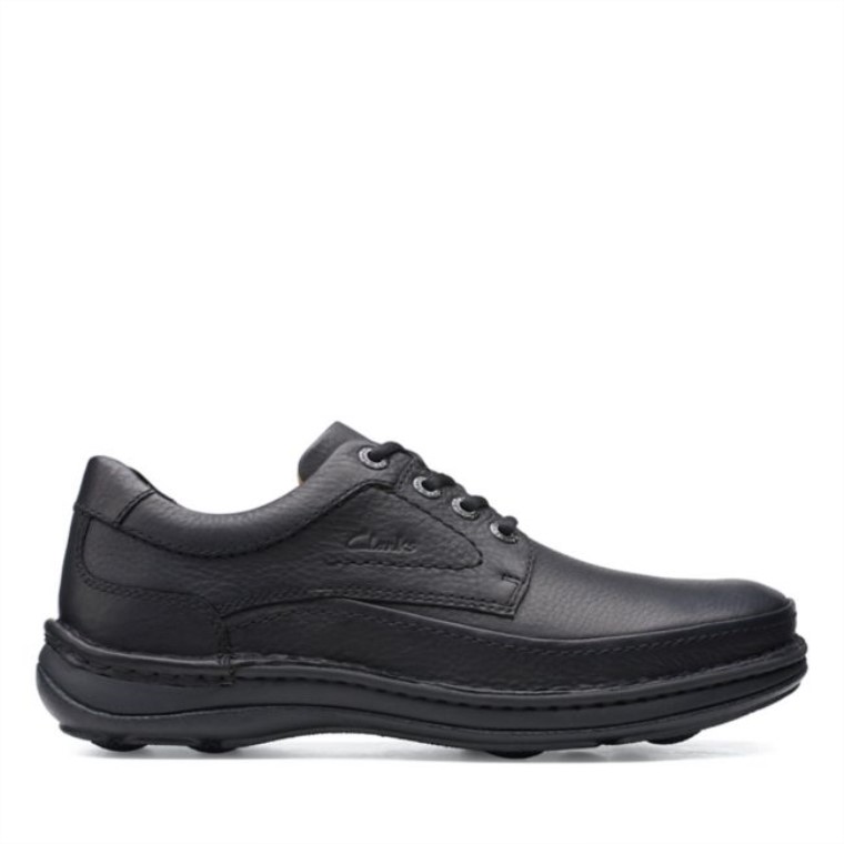 Naturaleza Tres Cuero Negro Cuero Negro Clarks