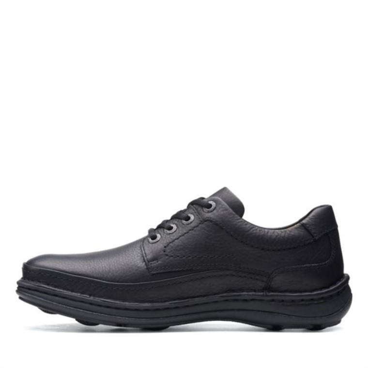 Naturaleza Tres Cuero Negro Cuero Negro Clarks