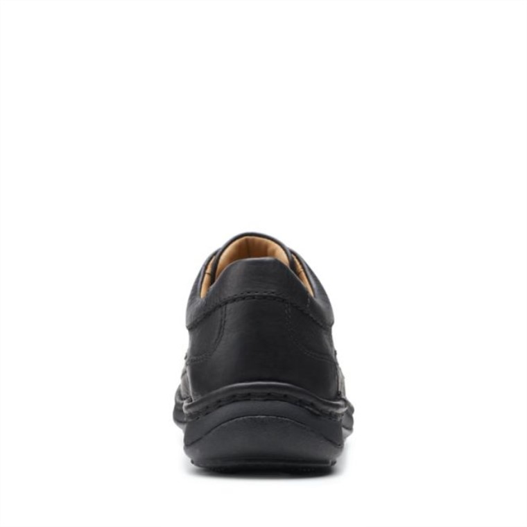 Naturaleza Tres Cuero Negro Cuero Negro Clarks