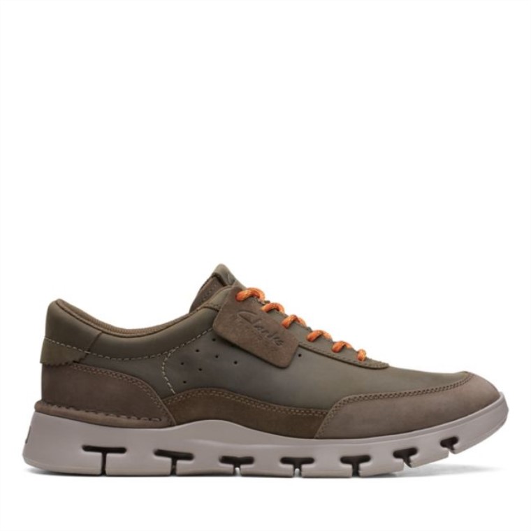 Naturaleza X Uno Oliva Oscuro Oliva Oscuro Clarks