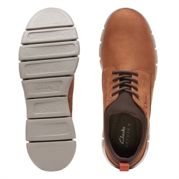 Naturaleza X Dos Nubuck Marrón Oscuro Nubuck Marrón Oscuro Clarks