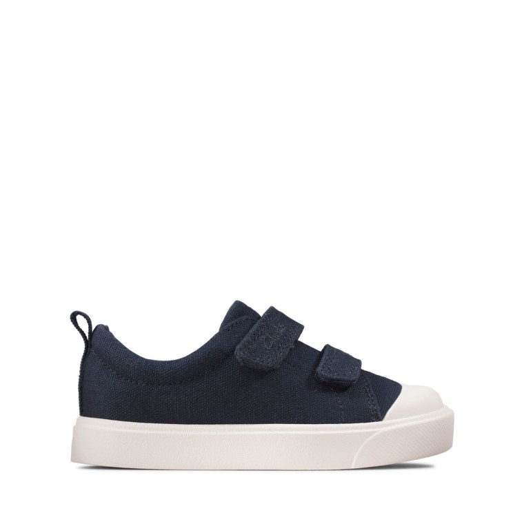 Lona Azul Marino Clarks City Bright Toddler Lona Azul Marino