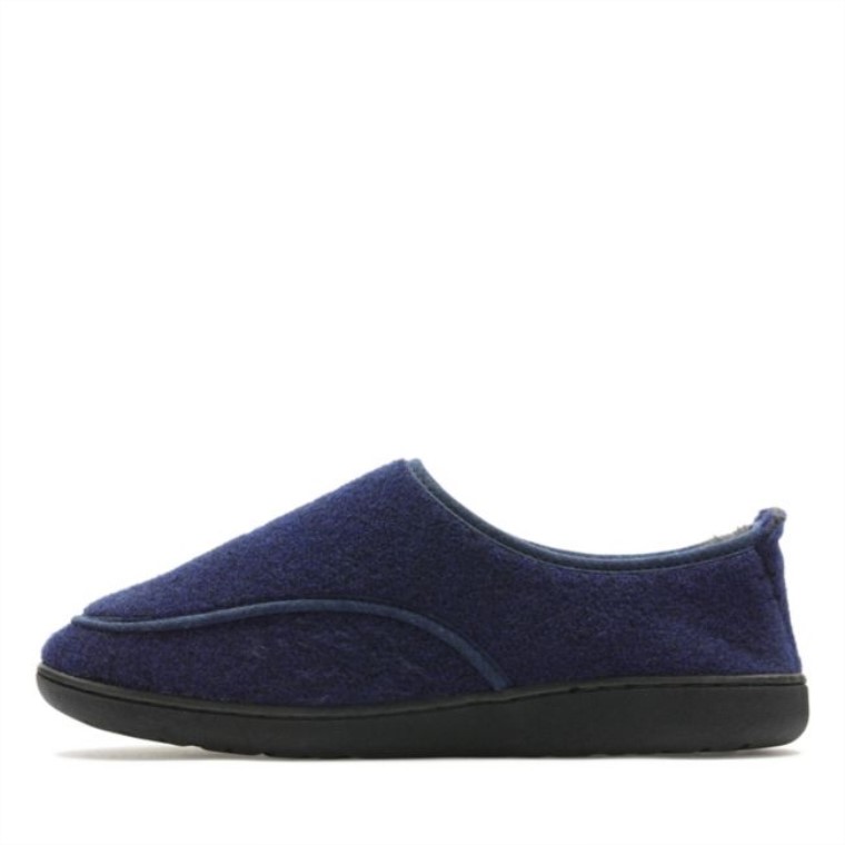 Azul Marino Clarks King Velcro Azul Marino