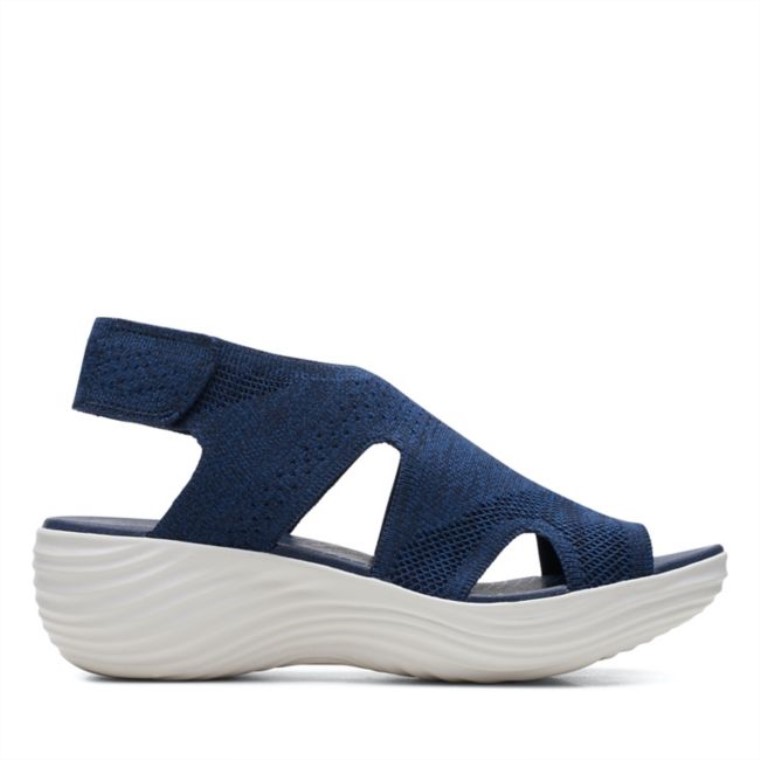 Azul Marino Clarks Marsail Azul Marino