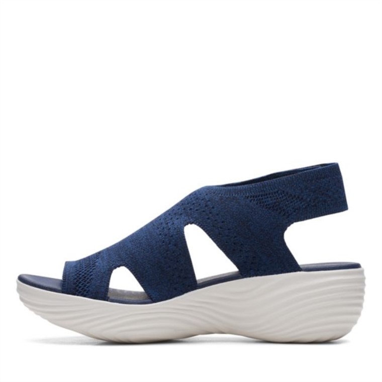 Azul Marino Clarks Marsail Azul Marino