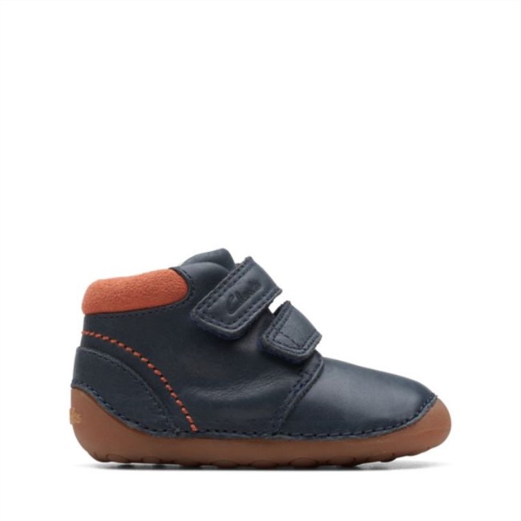 Azul Marino Clarks Ti Ny Play Niño Azul Marino