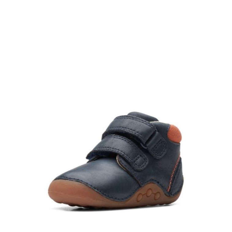 Azul Marino Clarks Ti Ny Play Niño Azul Marino