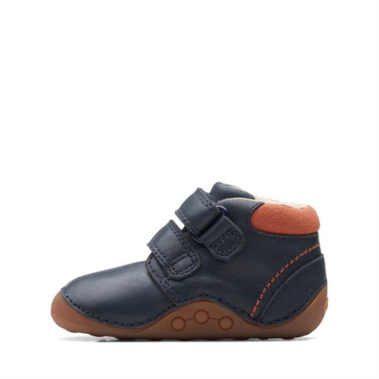 Azul Marino Clarks Ti Ny Play Niño Azul Marino