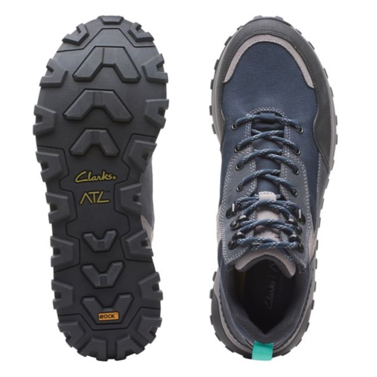 Combinación Azul Marino Clarks Atl Trek Hi Gore-tex Combinación Azul Marino