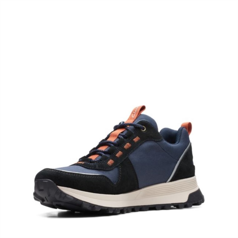 Combinación Azul Marino Clarks Atl Trek Walk Impermeable Combinación Azul Marino