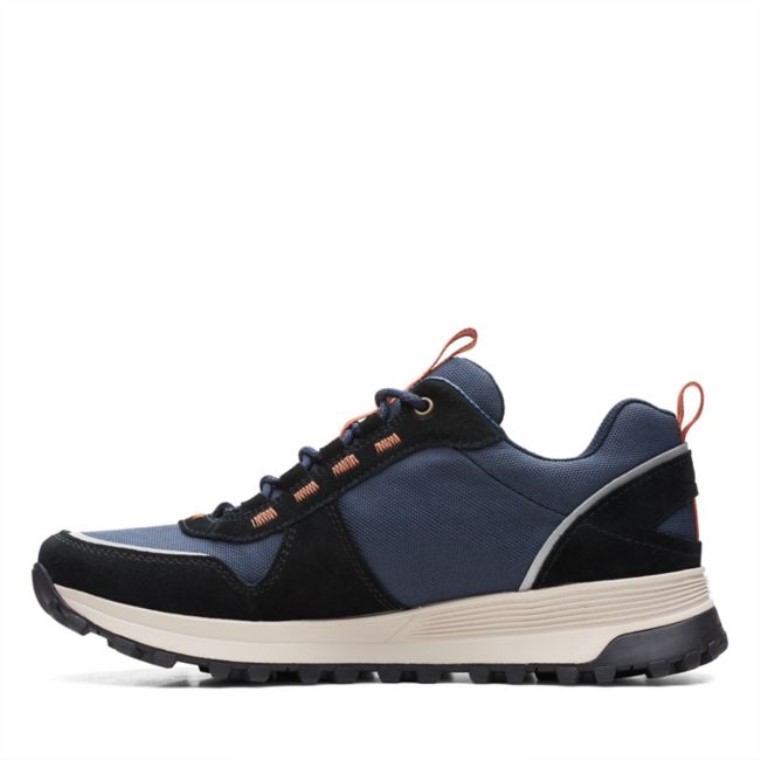 Combinación Azul Marino Clarks Atl Trek Walk Impermeable Combinación Azul Marino