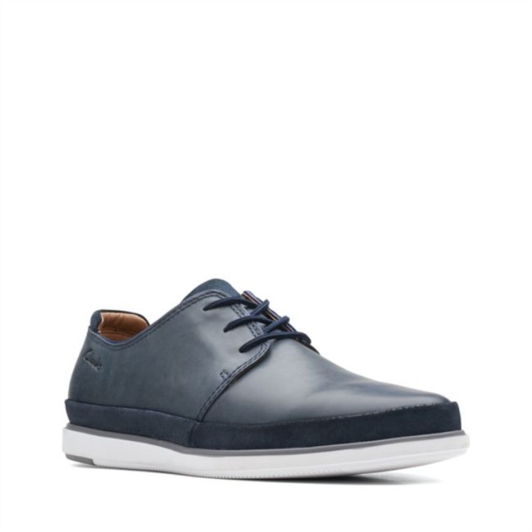 Combinación Azul Marino Encaje Clarks Bratton Combinación Azul Marino