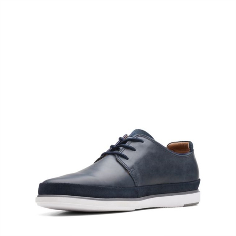 Combinación Azul Marino Encaje Clarks Bratton Combinación Azul Marino