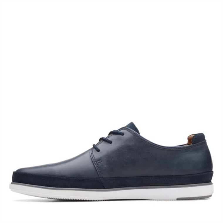 Combinación Azul Marino Encaje Clarks Bratton Combinación Azul Marino