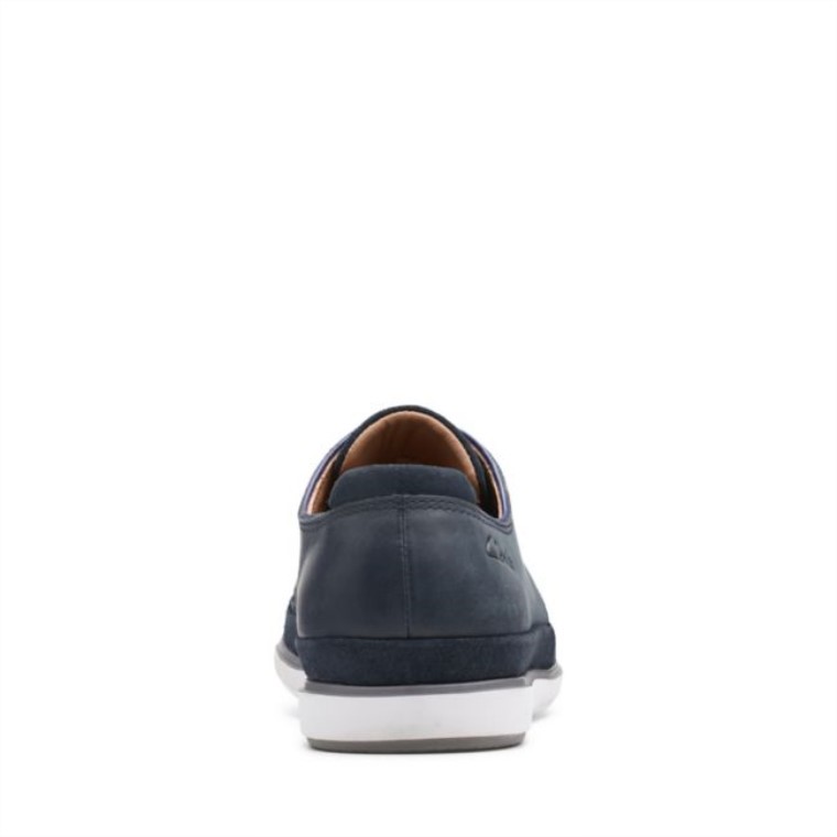 Combinación Azul Marino Encaje Clarks Bratton Combinación Azul Marino