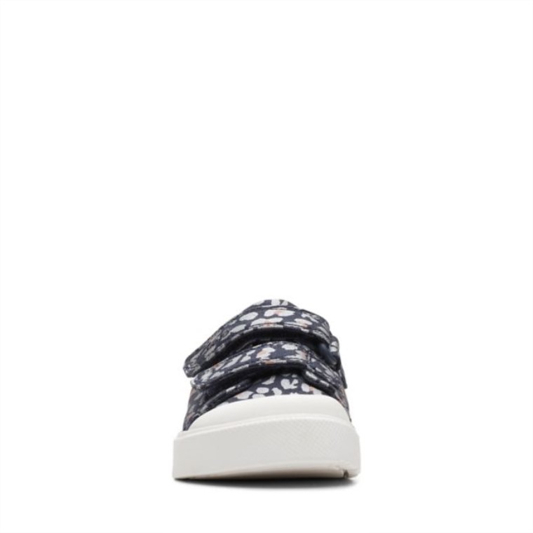 Combinación Azul Marino Clarks City Bright Toddler Combinación Azul Marino