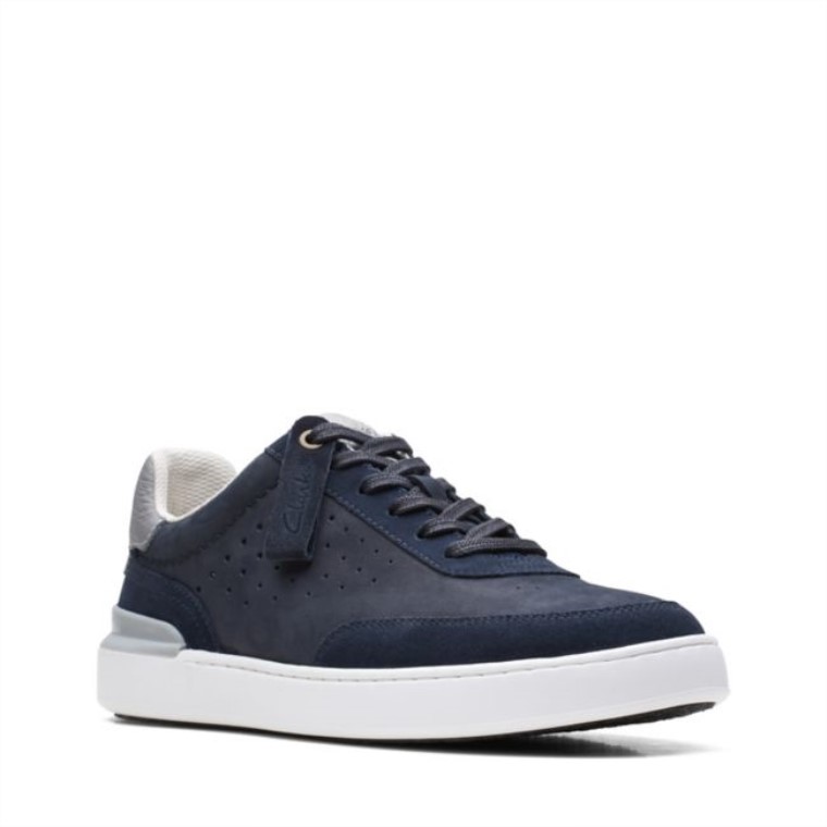 Combinación Azul Marino Clarks Court Lite Tor Combinación Azul Marino