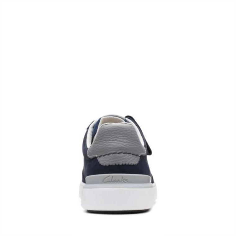 Combinación Azul Marino Clarks Court Lite Tor Combinación Azul Marino