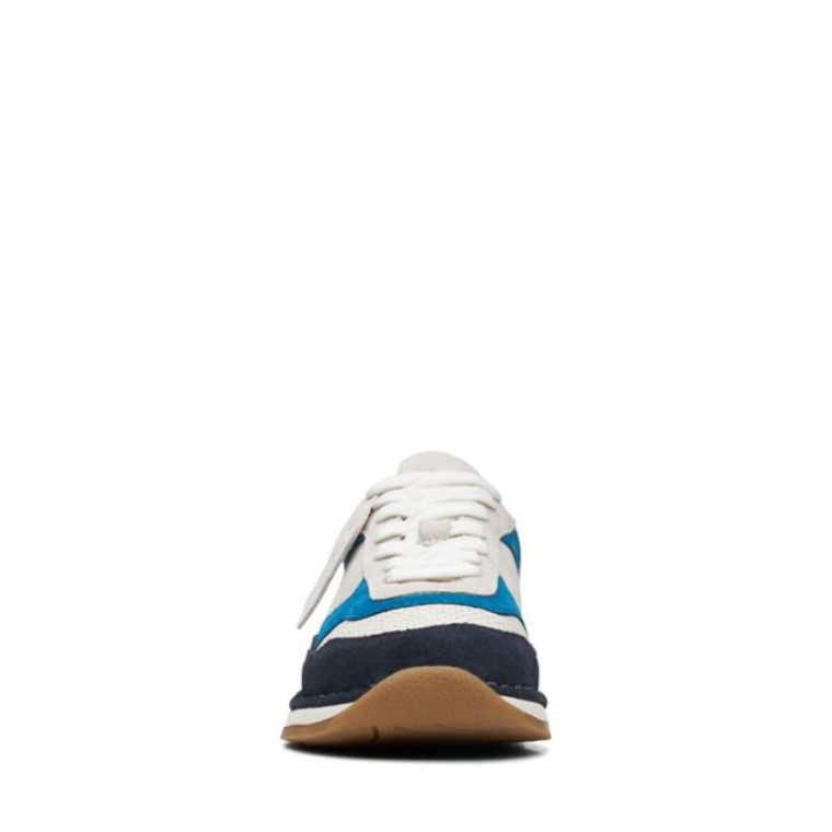 Combinación Azul Marino Clarks Craft Run To Old Combinación Azul Marino
