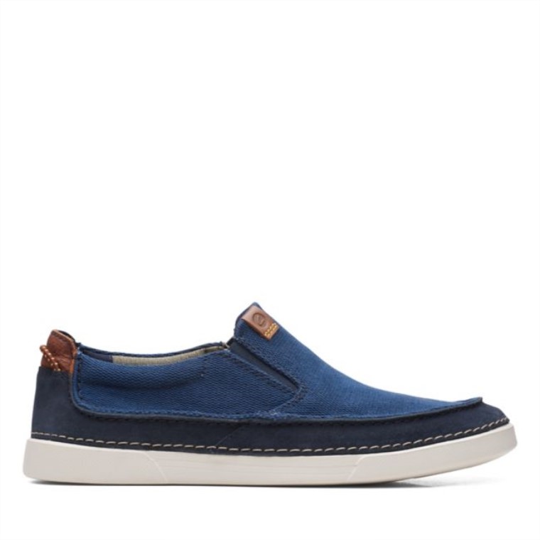 Combinación Azul Marino Clarks Gereld Step Combinación Azul Marino