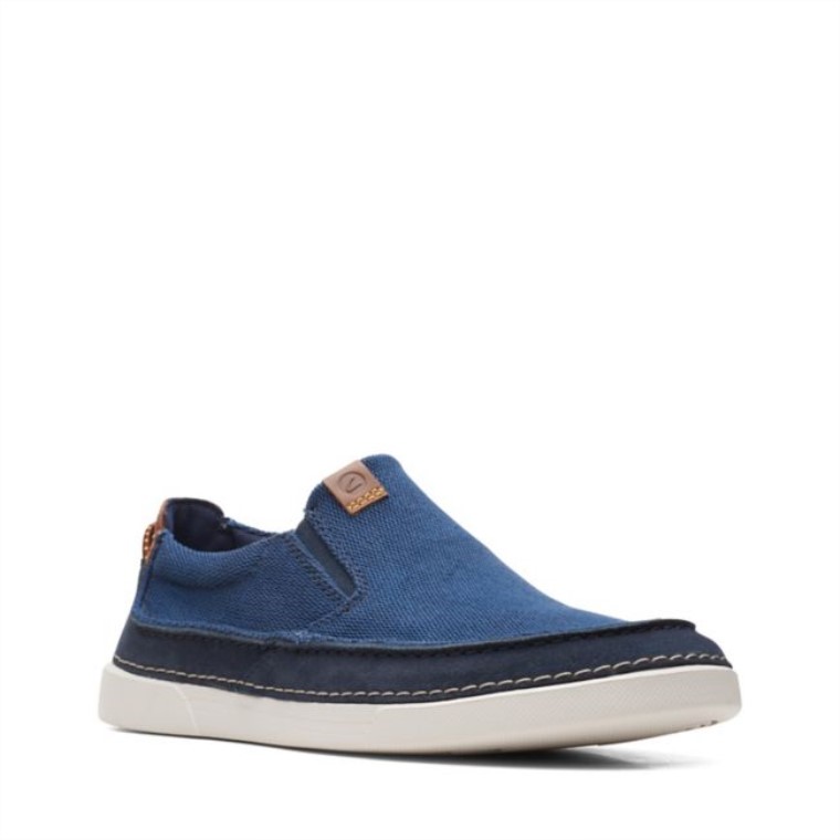 Combinación Azul Marino Clarks Gereld Step Combinación Azul Marino