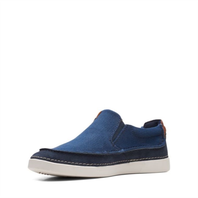 Combinación Azul Marino Clarks Gereld Step Combinación Azul Marino