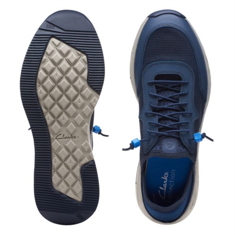 Combinación Azul Marino Davis Low Combinación Azul Marino Clarks