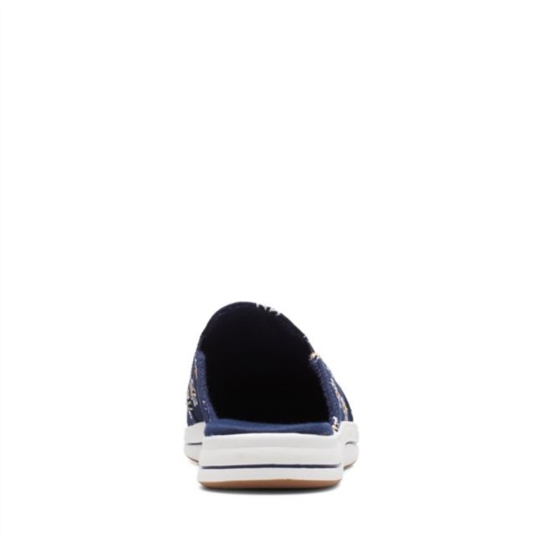 Azul Marino Floral Brisa Orilla Azul Marino Floral Clarks