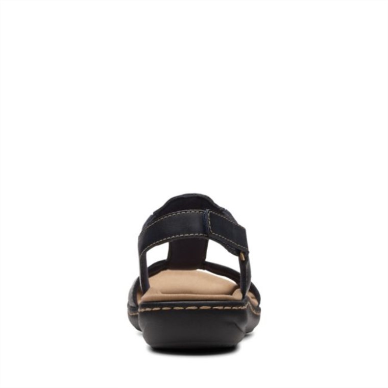 Cuero Azul Marino Laurieann Kay Cuero Azul Marino Clarks