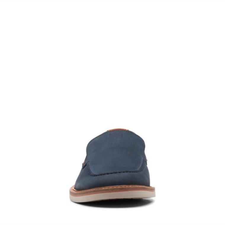 Nubuck Azul Marino Clarks Atticus Lt Edge Nubuck Azul Marino