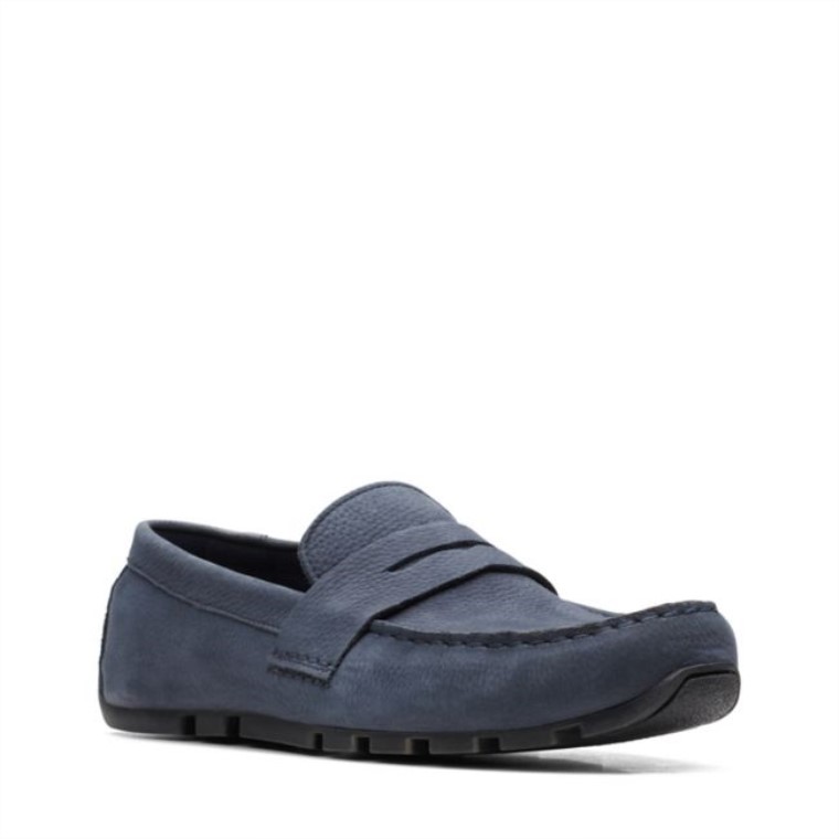 Nubuck Azul Marino Oswick Bar Nubuck Azul Marino Clarks