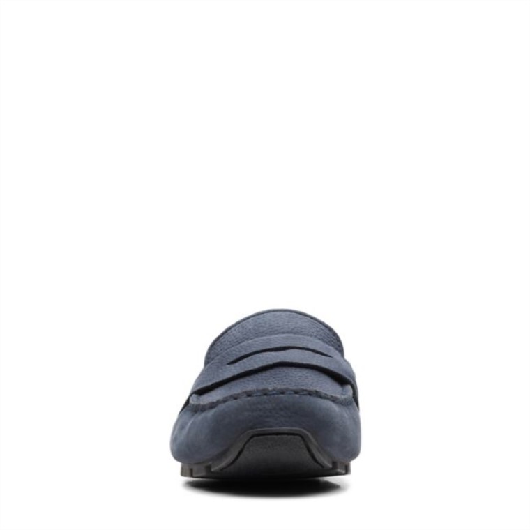 Nubuck Azul Marino Oswick Bar Nubuck Azul Marino Clarks