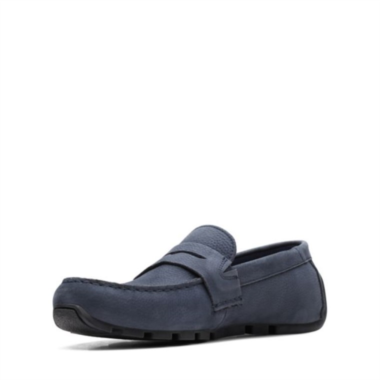 Nubuck Azul Marino Oswick Bar Nubuck Azul Marino Clarks